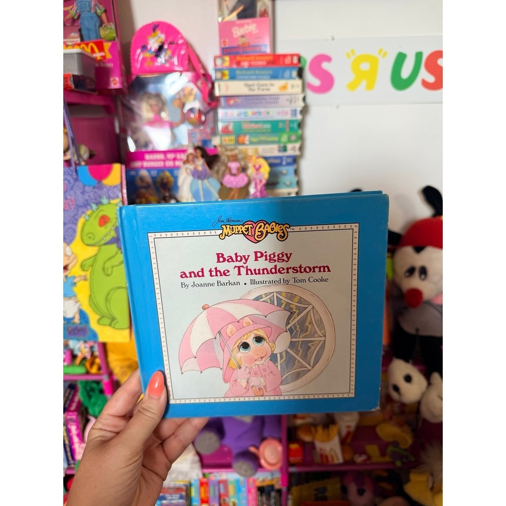 Baby piggy and the thunderstorm book